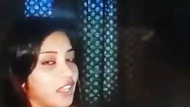 Cute girl in hotel with lover