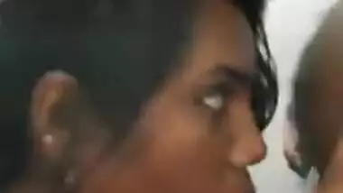 Tamil Desi XXX girl sucking her boyfriend’s dick inside toilet MMS