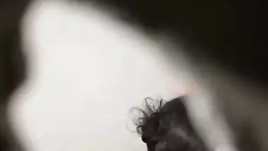 Neighbor wife bath and wearing bra caught through window