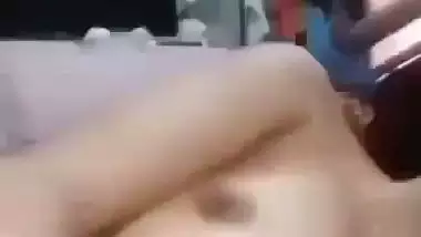 Girlfriend nude video making for boyfriend viral MMS