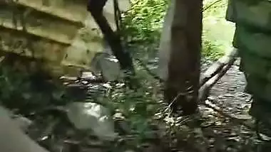 Hindi bf of desi lady fucking on a farm with a guy