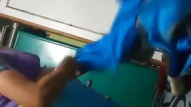 Hot mom dress change boobs show viral topless clip