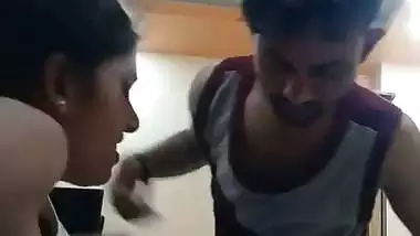 Hardcore Indian sex of the couple fucking first time