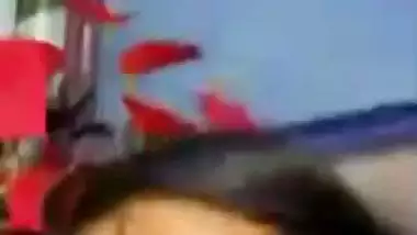 Cat eyes girls boobs show to lover on video call