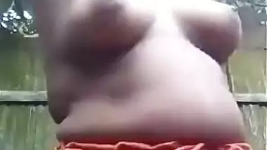 Bangla outdoor nude bath video