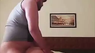 Amateur girl gets fuck by her lover in doggy style