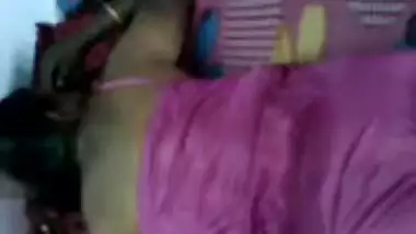 Satin maami maid in nighty 3