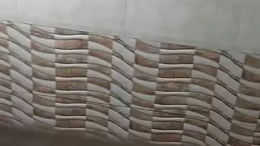 Naked mom bathing caught by horny son for masturbation