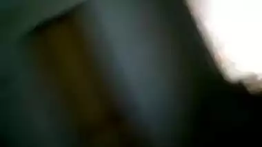 Girl changing after sex