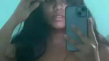 Beautiful girl licking boob selfie viral xxx videos
