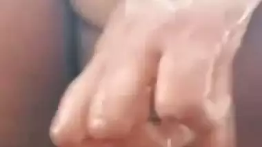 Mature MILF naked xxx on video call with secret lover