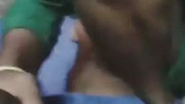 Village wife erotic blowjob and sex with husband