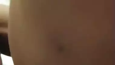 Newly married wife boob sucking by horny husband