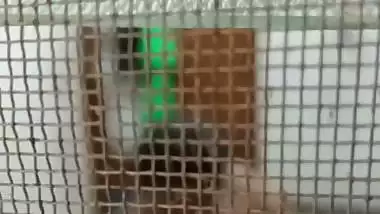 Huge boobs MILF naked in the bathroom viral MMS