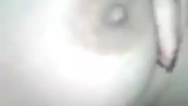 Desi bhbai show her big boob selfie video