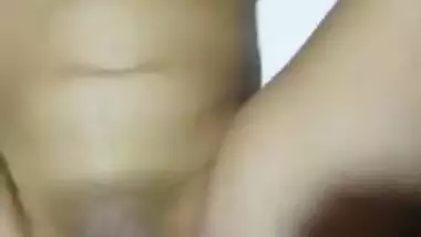 Homemade Desi video of attractive young hottie having XXX coupling