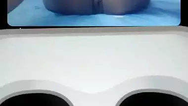 Tamil girlfriend sits naked for boyfriend to masturbate